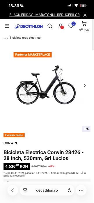 Bicicleta Devron 28426