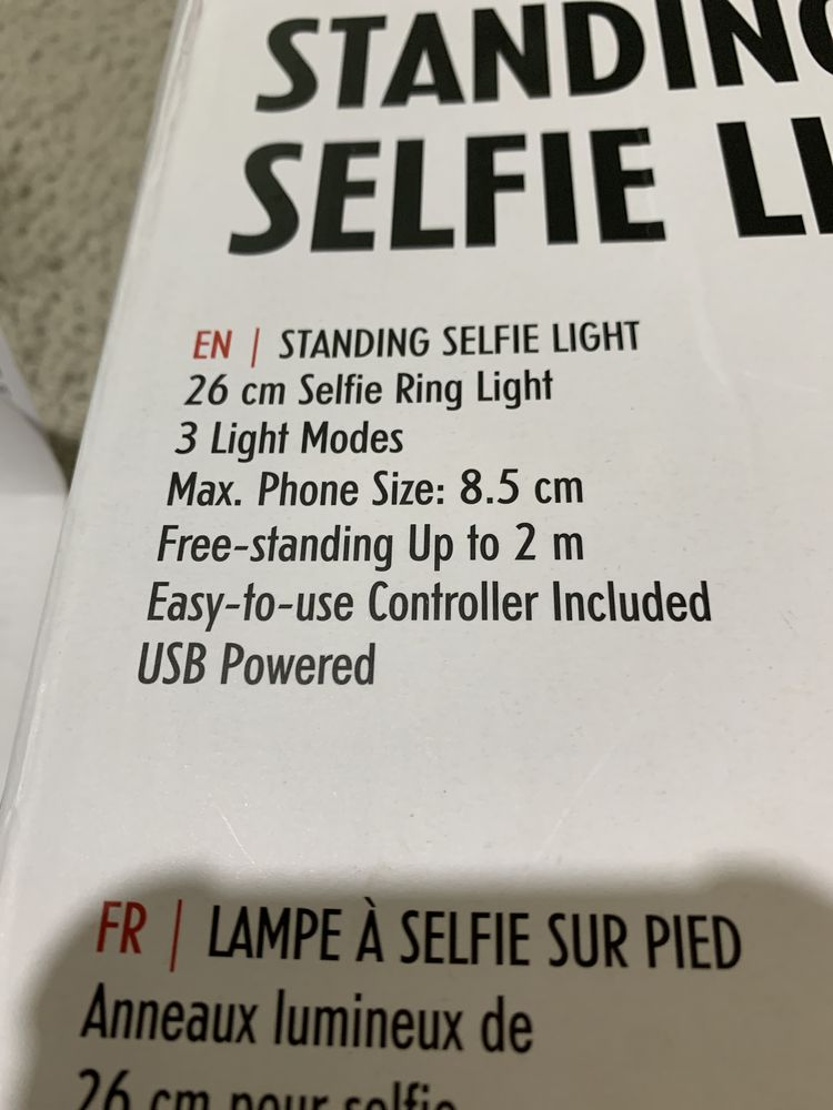 Intempo Sync Standing Selfie Light