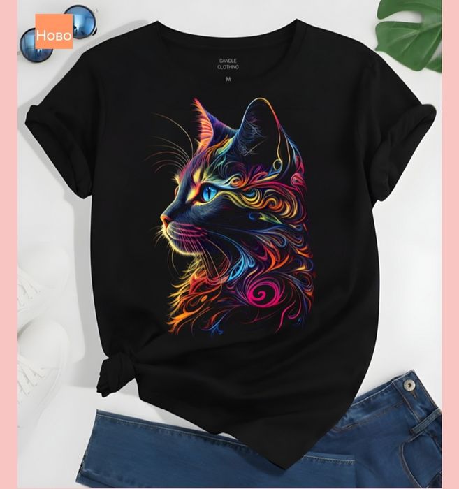 Дамска тениска коте S