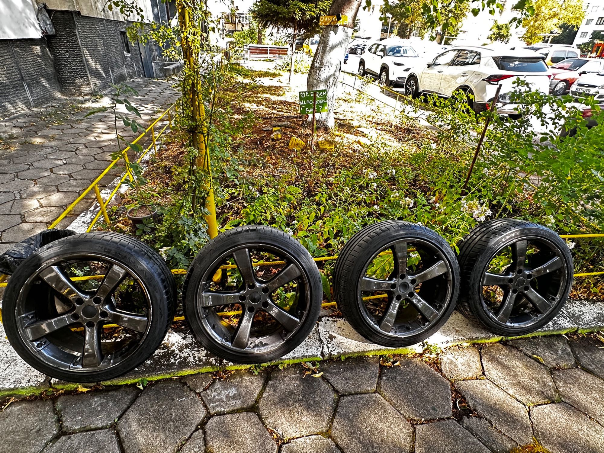Джанти 18 5x112 ET35 1000 Miglia + DunlopSportMaxx Rt2 225/40/18