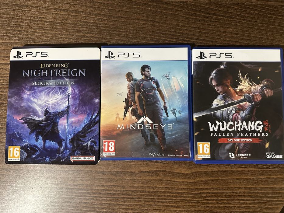 Wuchang/ Elden ring nightreign Seekers Edition/ Mindseye/PS5 games