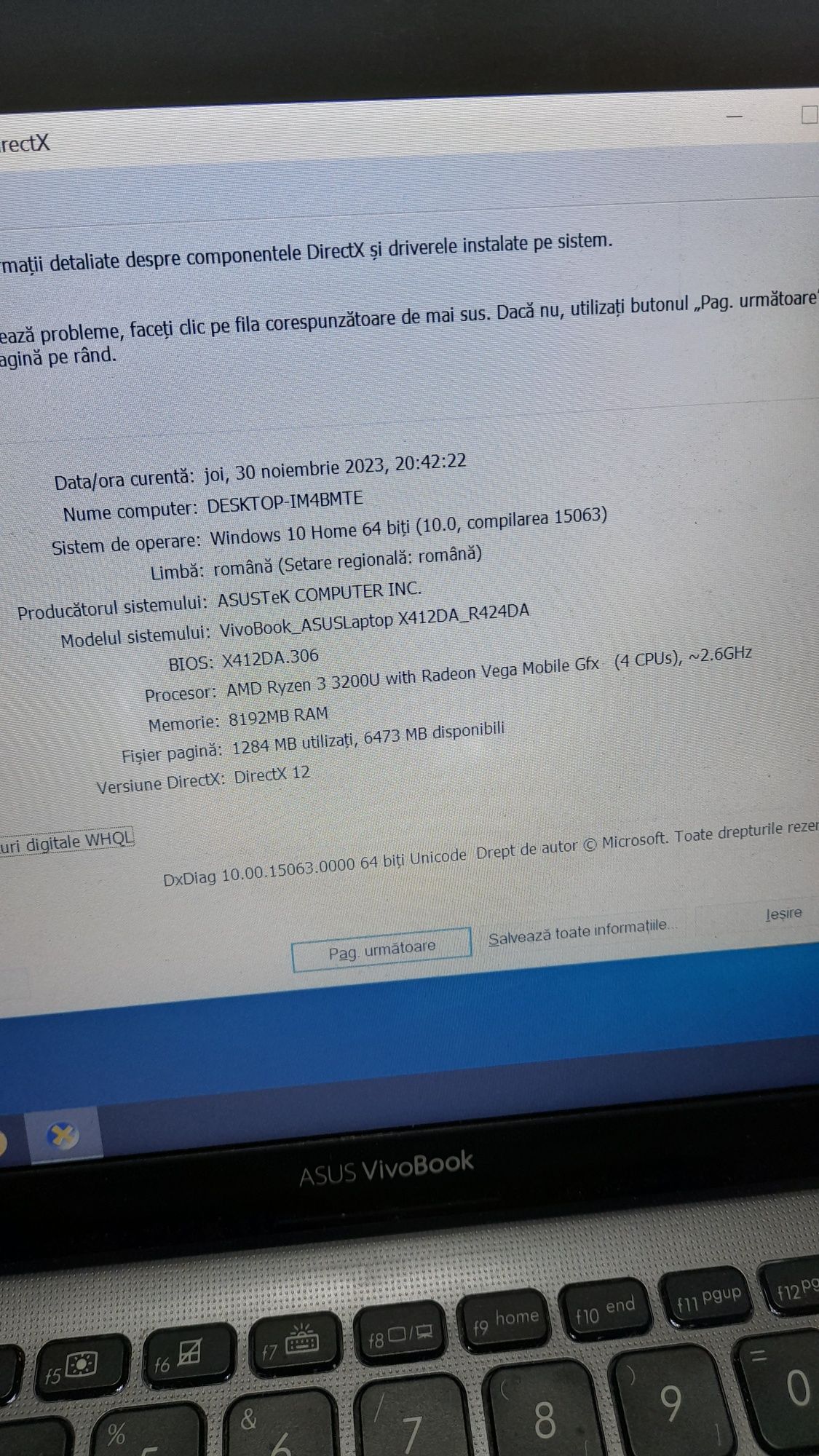 Laptop Assus VivoBook