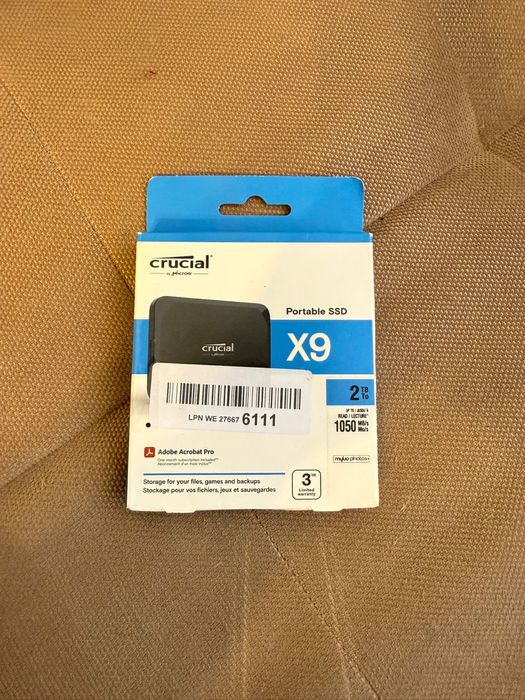 SSD Portabil Crucial X9 2 TB Sigilat