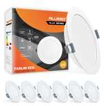 LED луни 6 бр ALUSSO FASLUM ECO Ф118мм, 6W, 3000K, 430lm