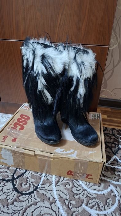 Женские сапоги мехавые р.40