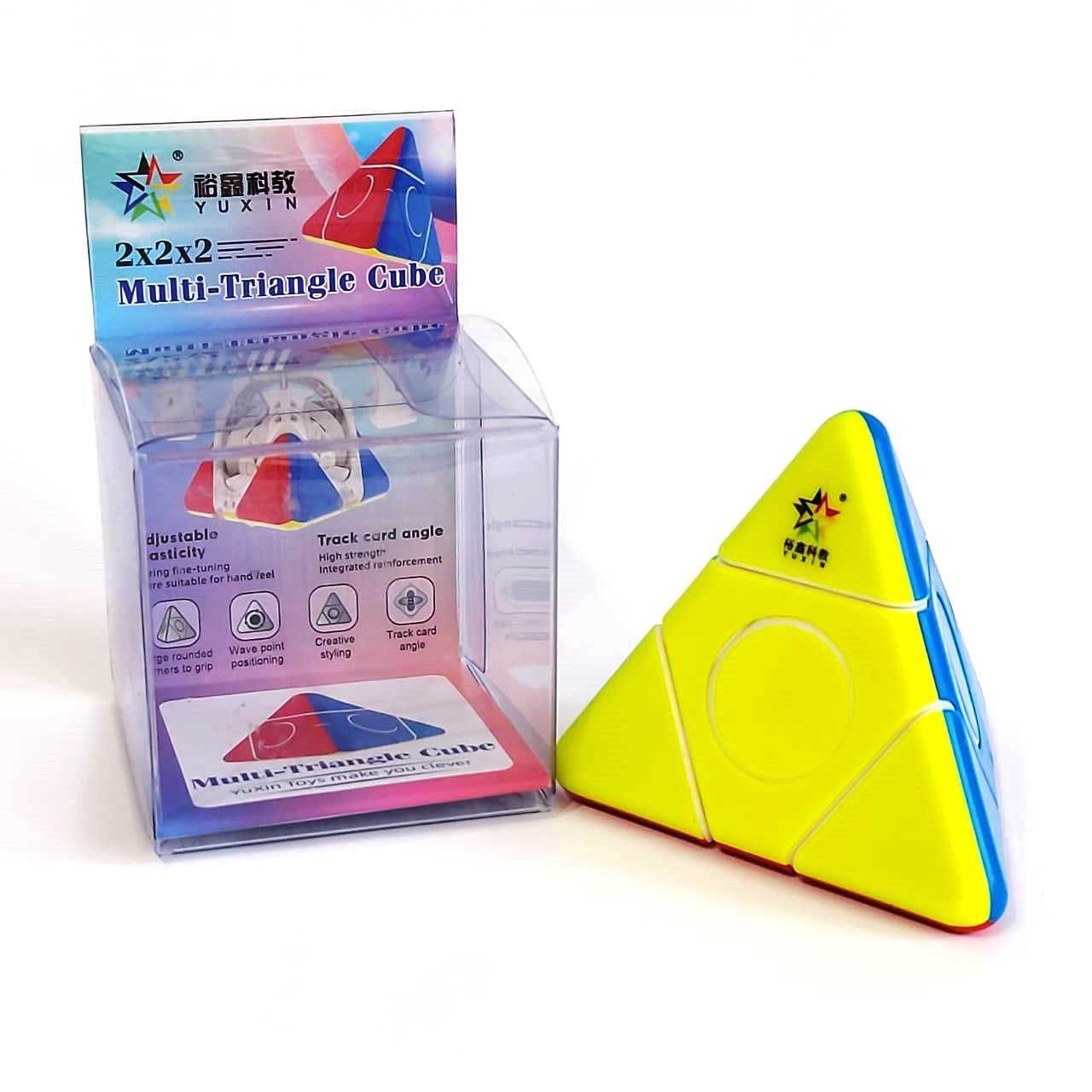 Головоломка скоростная YuXin Pyraminx Duo 2x2 51311