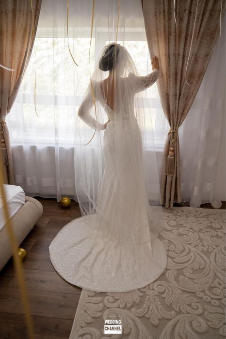 Rochie mireasa cu trena