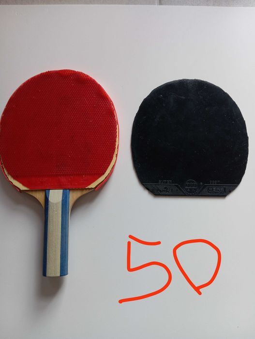Lot de palete și fete pt tenis de masa , împreună sau separat
