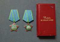 Medaliile DE STRAJA PATRIEI var.R.P.R.si R.S.R.+CUTIE R.P.R-decoratii