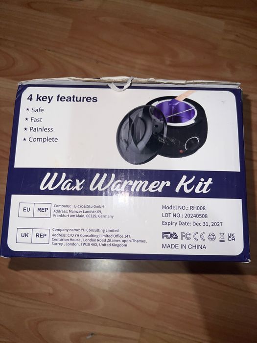 комплект за кола маска Vinmall Wax Warmer Kit
