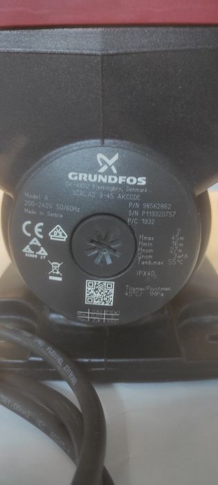 Hidrofor grundfos scala