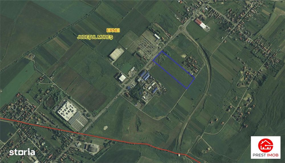 Teren de Vanzare in Ernei – Investitie  cu PUZ in Curs