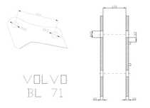 Cupla rapida mecanica buldoexcavator VOLVO