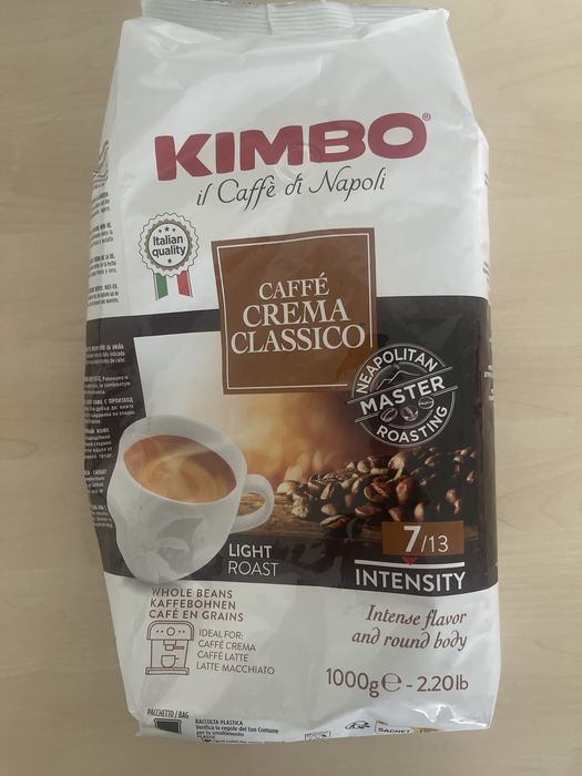 Cafea Kimbo boabe 1kg punga