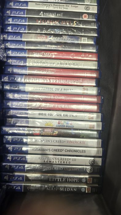 Новые диски ps4, ps5