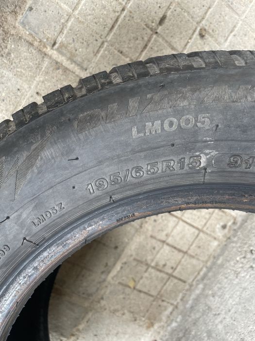 Bridgestone LM005 195/65/15 28/21 DOT
