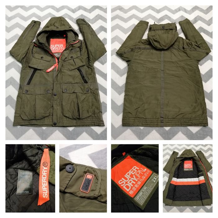 SUPERDRY geacă 2XL bărbați TOP originală ICON | transport GRATUIT‼️FAN