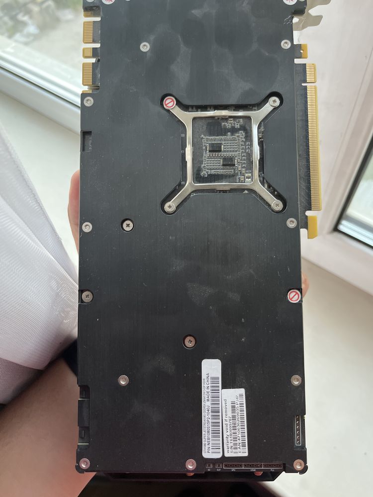 Продам видеокарту palit 1080 super jetstream