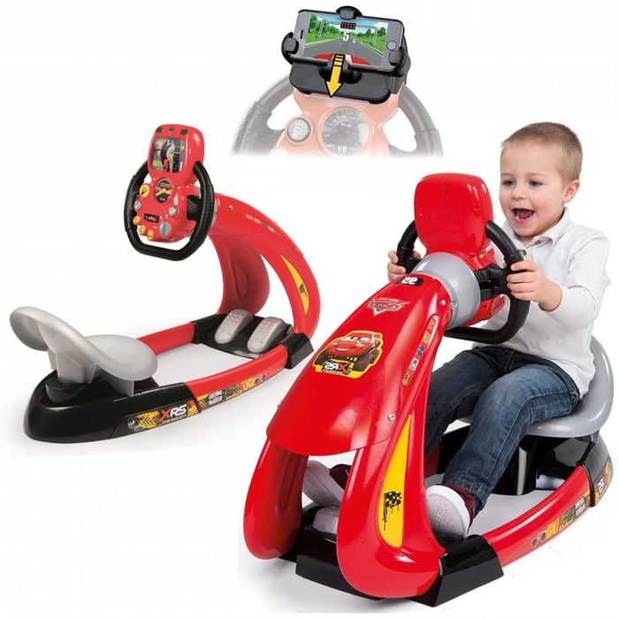 Simulator auto pentru copii Smoby Cars V8