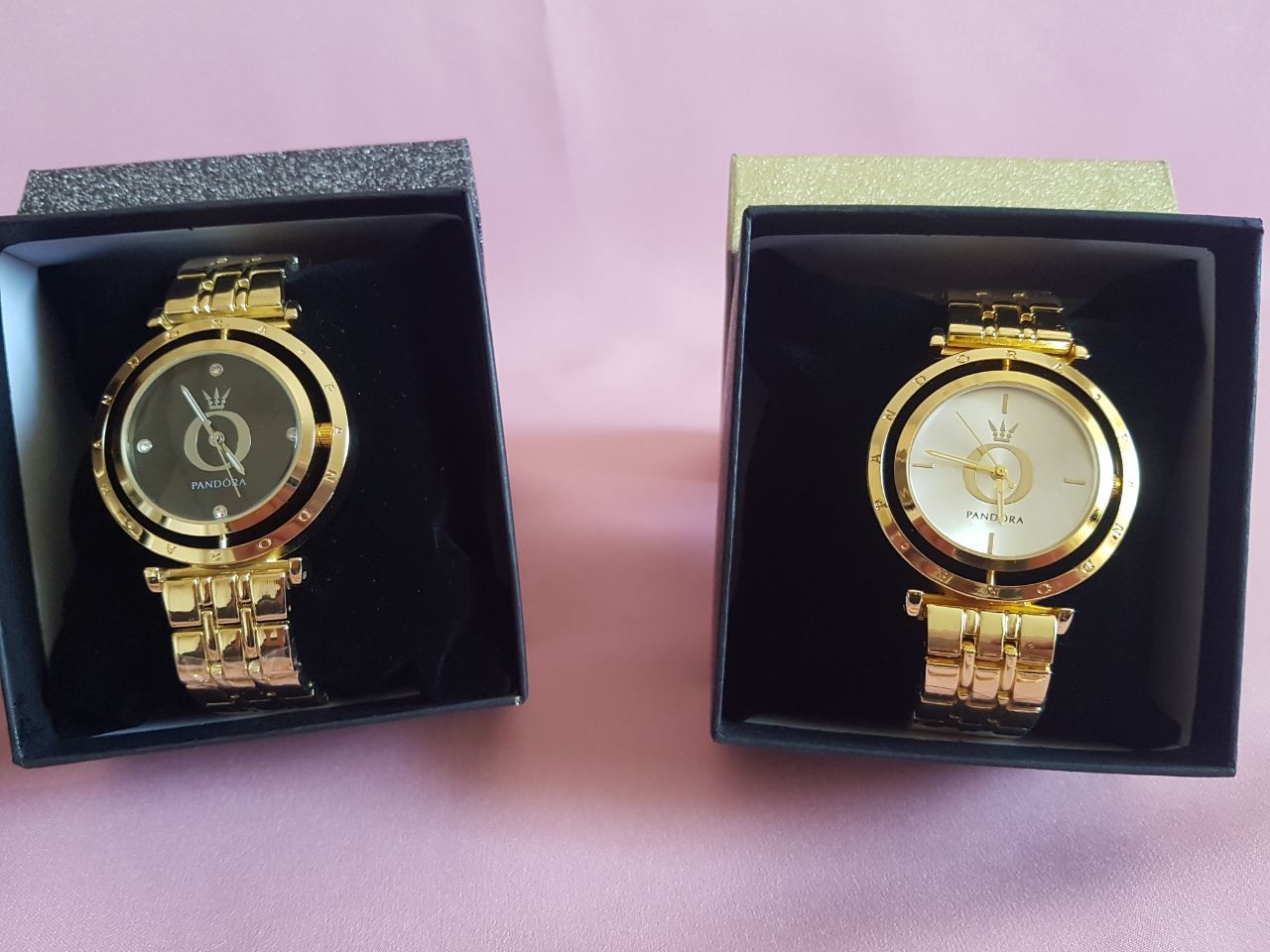 Pandora Скидка 50% Женские часы браслет с золотым покрытием Доставка +
