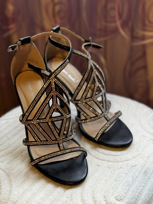 Sandale cu cristale