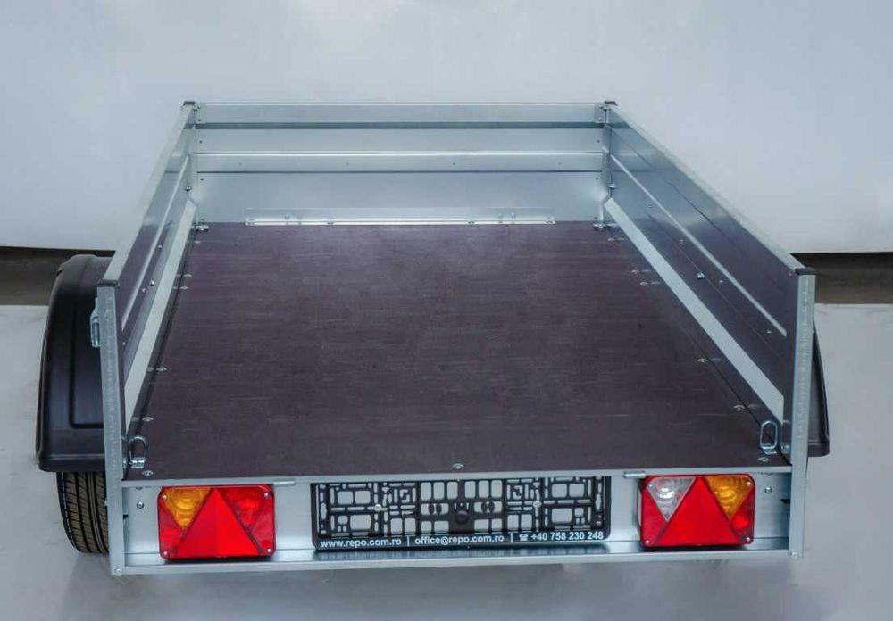 Remorca Noua 750kg  Repo 2010 x 120 cm Carte RAR , Numere Rosi