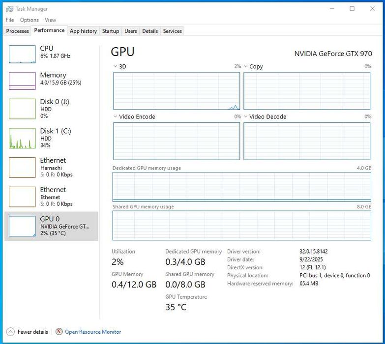 Настолен компютър Gtx 970 4gb/ I5 9400F