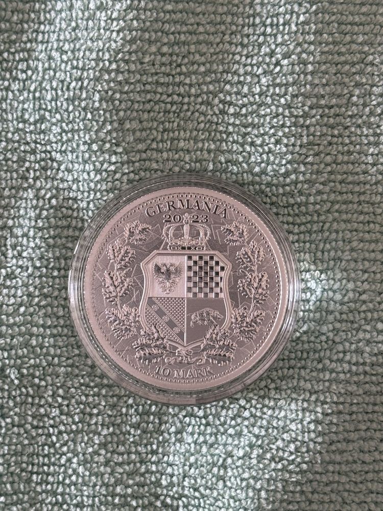 Monede argint Germania Mint - seria Allegories 2 Oz BU 2022-2023
