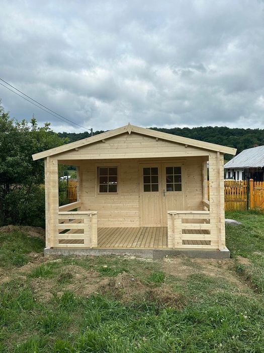 Construim case si cabane din lemn stil A Frame, folosind materiale de