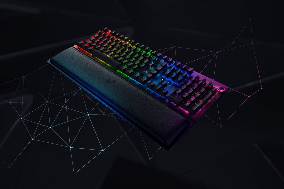 Игровая клавиатура RAZER BLACKWIDOW V3 PRO (Green Switch