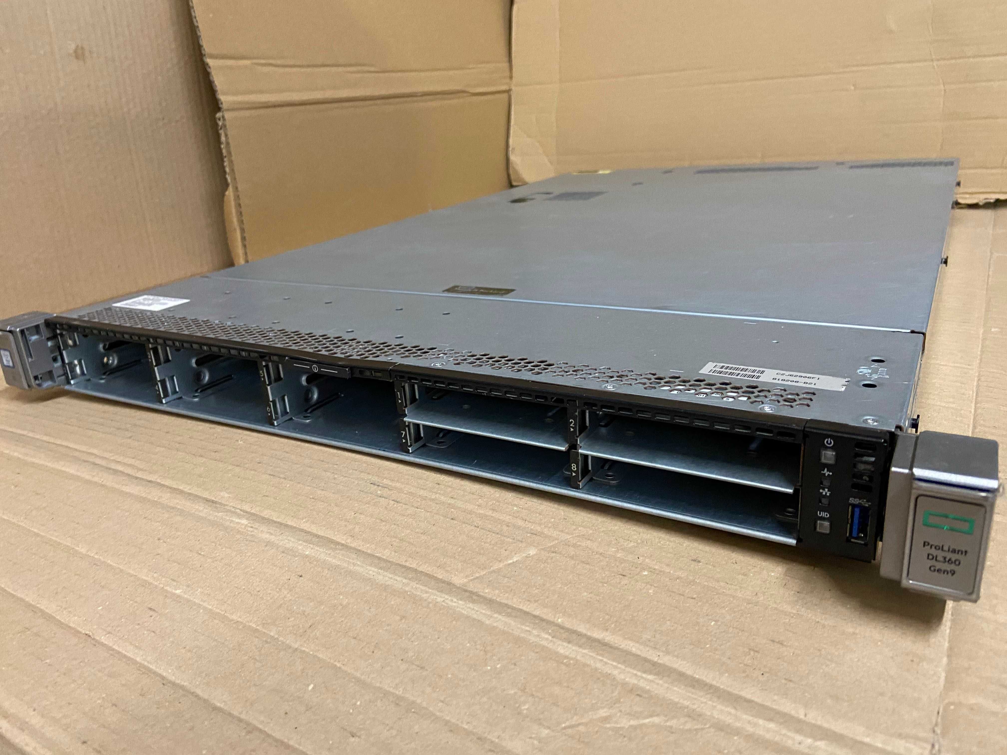 HPE DL360 Gen9 2* Xeon E5-2690 v3, 32GB DDR4, 10*SFF сървър G9
