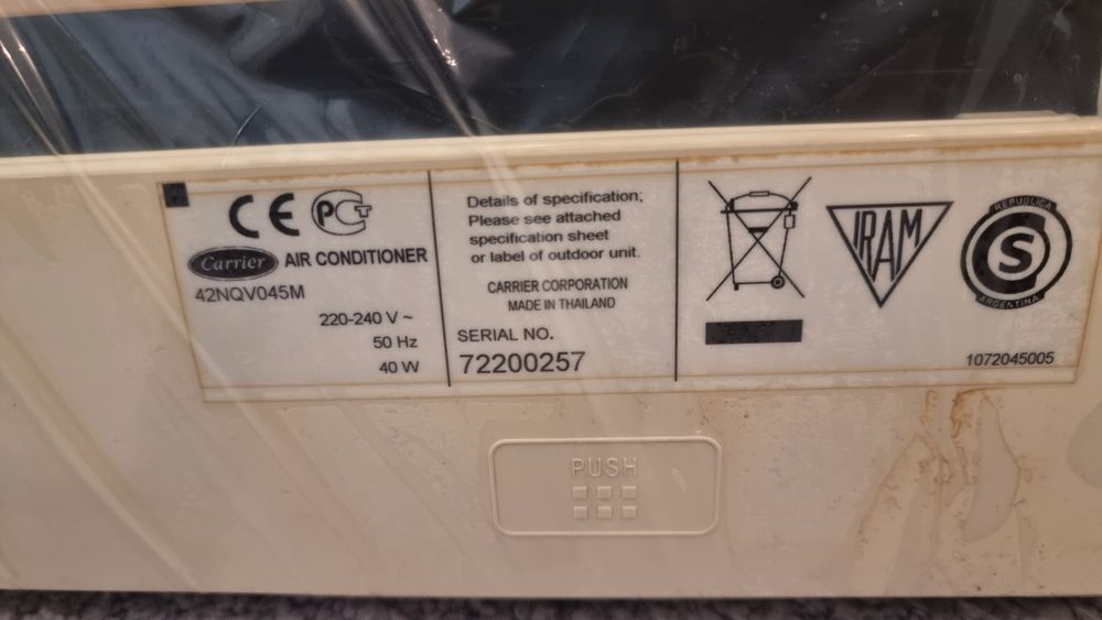 Продавам работен инвертор климатик X power gold invertot