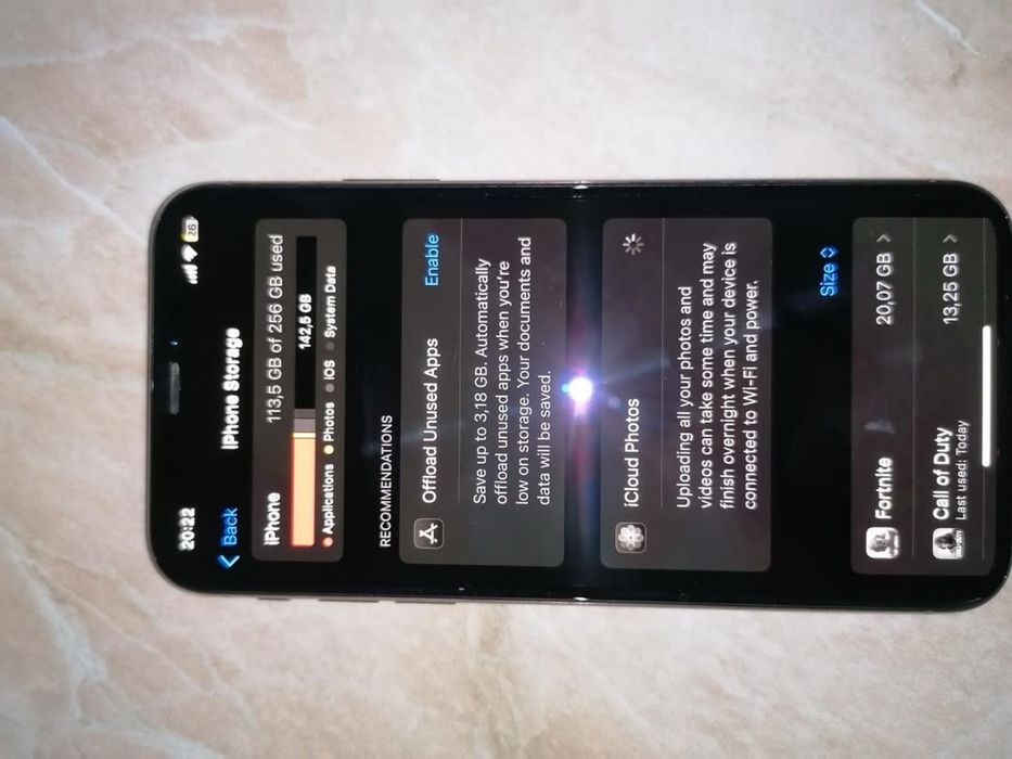 IPhone XS ca nou fara semne externe si interne!Liber de orice!DE 256!