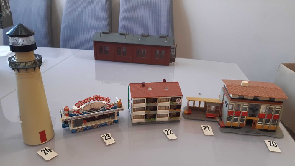 Сгради НО, за ЖП моделизъм Vollmer, Fаller,Pola,Kibri и Модели на SIKU