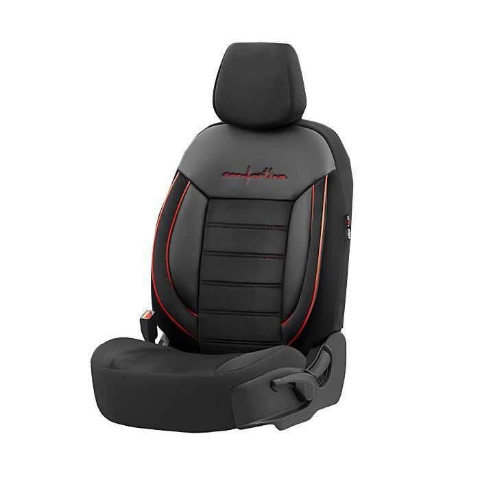 Тапицерия за кола Otom Comfortline CMF218 (ЧерноЧервено)