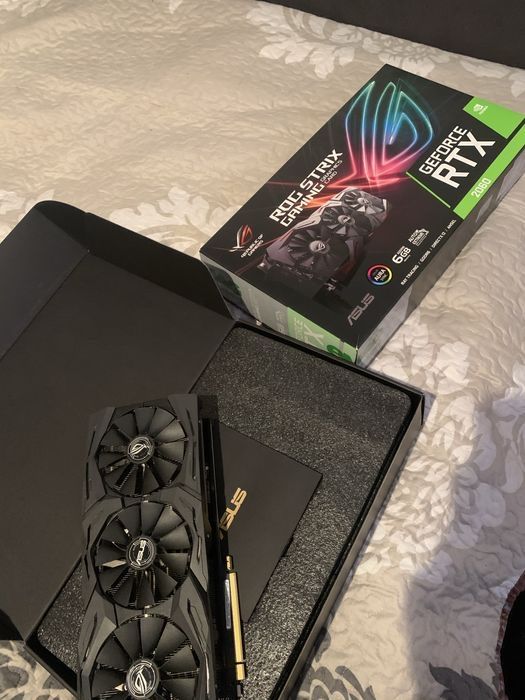 Placa Video Asus ROG STRIX RTX 2060 6GB Full Box