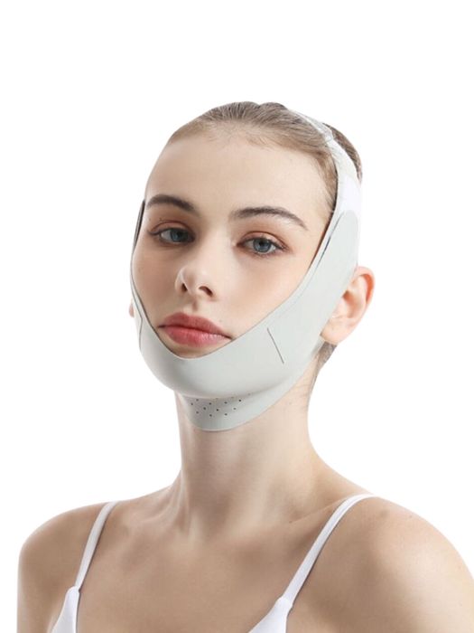 Подтяжка лица бандажом V-lift, для подбородка и щек