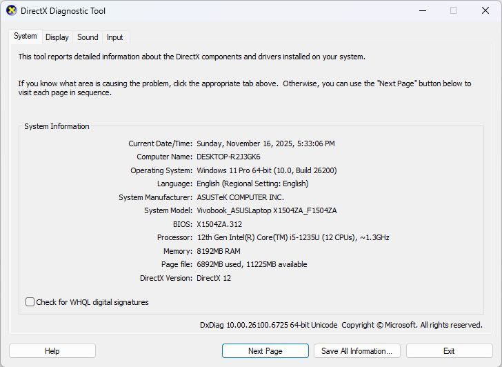 Laptop ASUS VivoBook 15 GARANTIE i5-1235U/512GB
