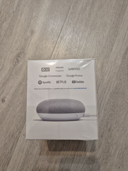 Boxa inteligenta GOOGLE Nest Mini, Wi-Fi  smart