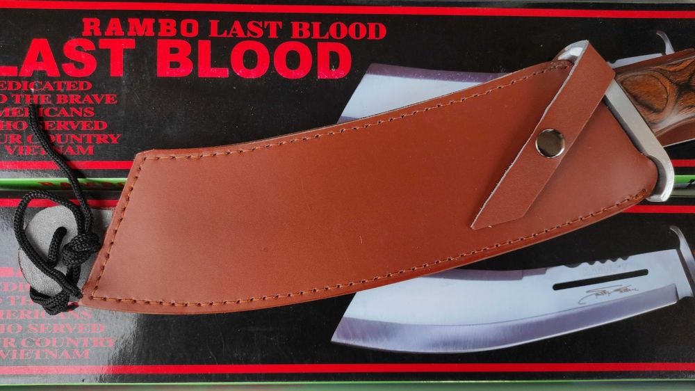 Туристически нож - мачете Rambo last blood