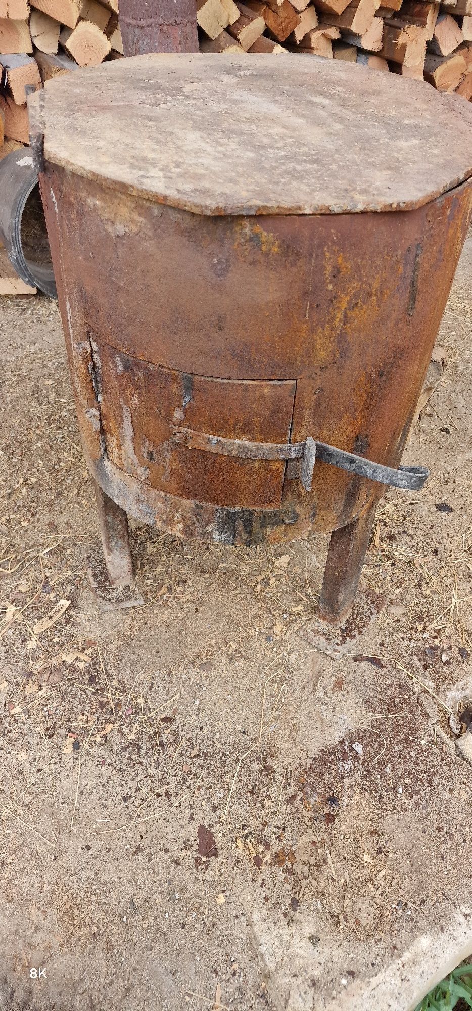 Sobă, cazan,focar de grădină