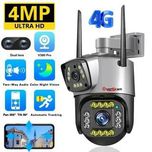 4G Sim kartalik kamera 360 gradusli Smart IP kamera