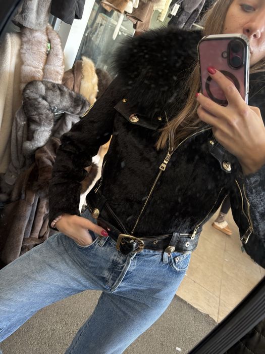 Шушляково яке с естествен косъм