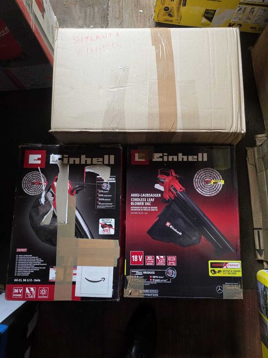 Suflanta frunze Einhell Suflanta motor Brushless GE-CL 36 Li E-Solo