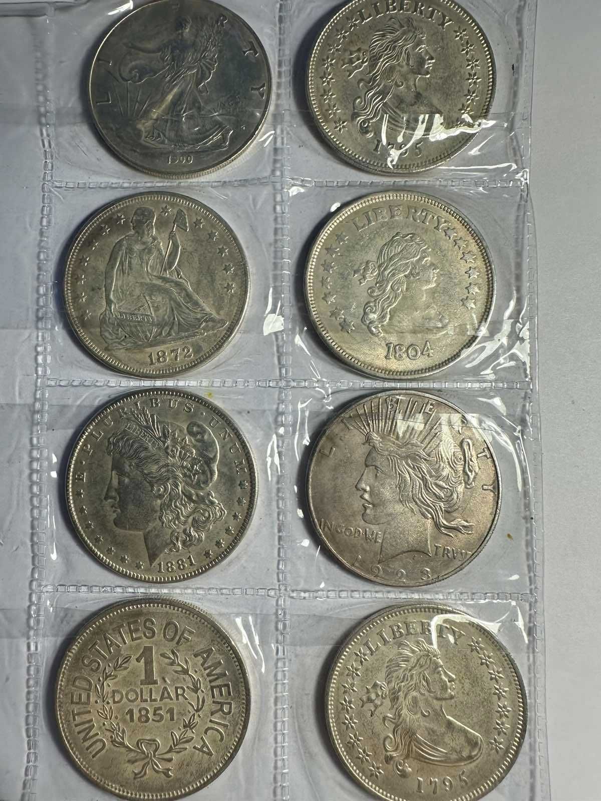 Стари монети от 1795-1900г (повече виж те в описанието)
