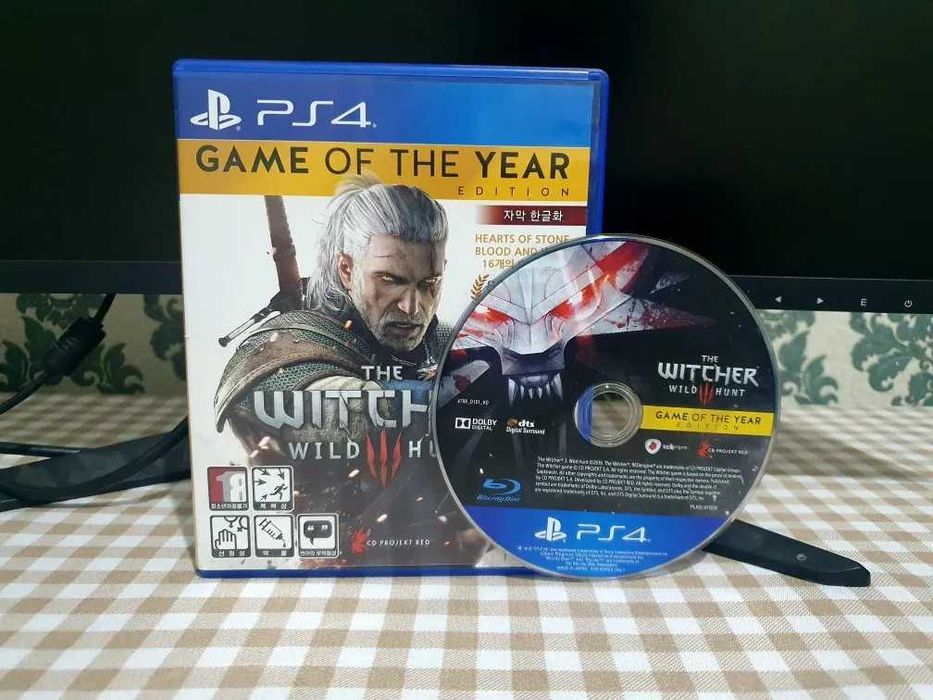 The witcher 3 Ведьмак 3 ps4 playstation disc disk sotiladi