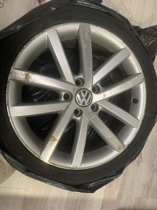 Jante R18, anvelope M+S, 5x112