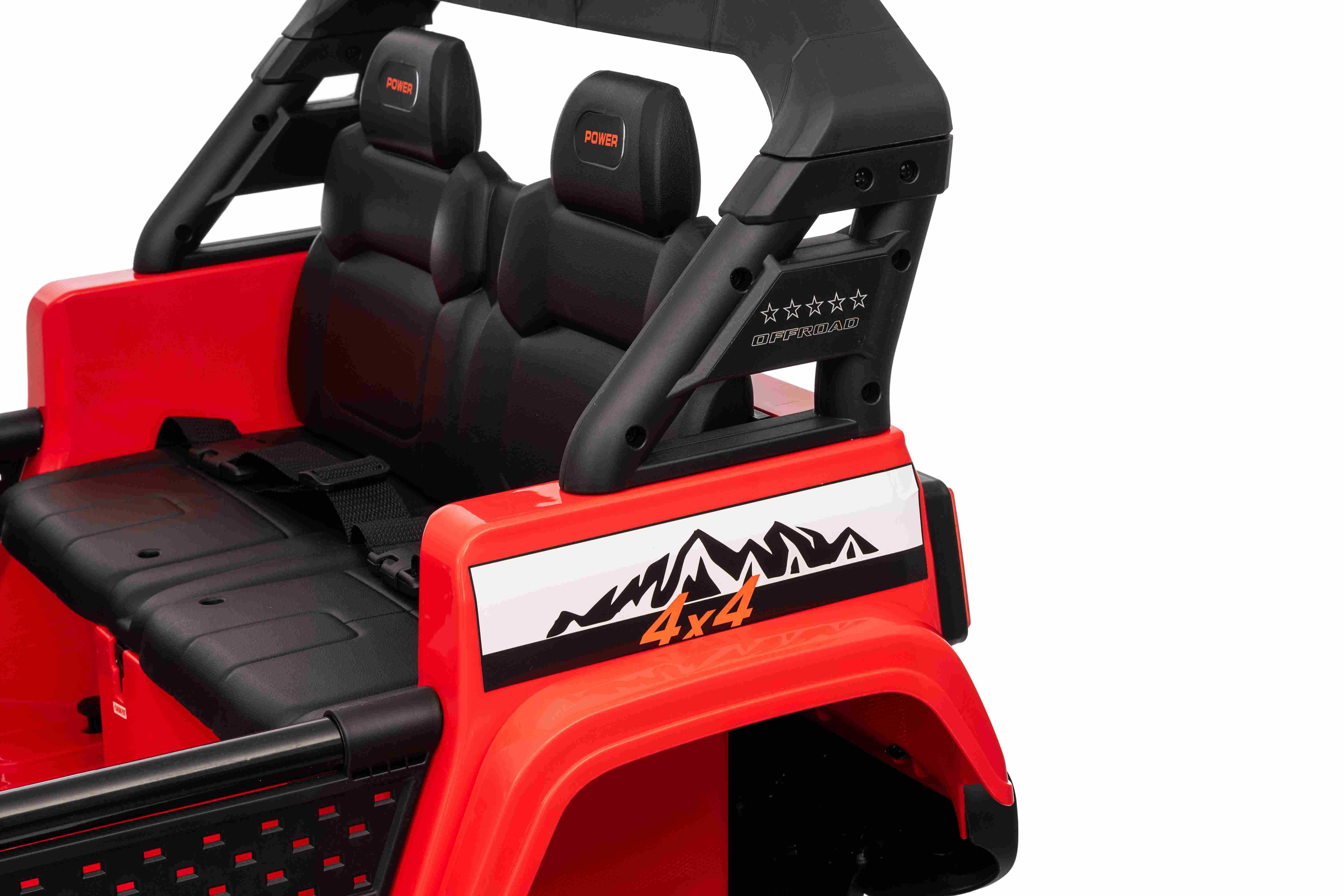 Masinuta electrica pt copii Jeep Extreme Sport 960W 4x4 (2539) Rosu