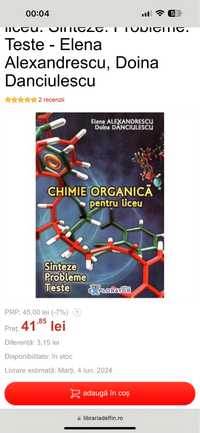 Culegeri chimie organica