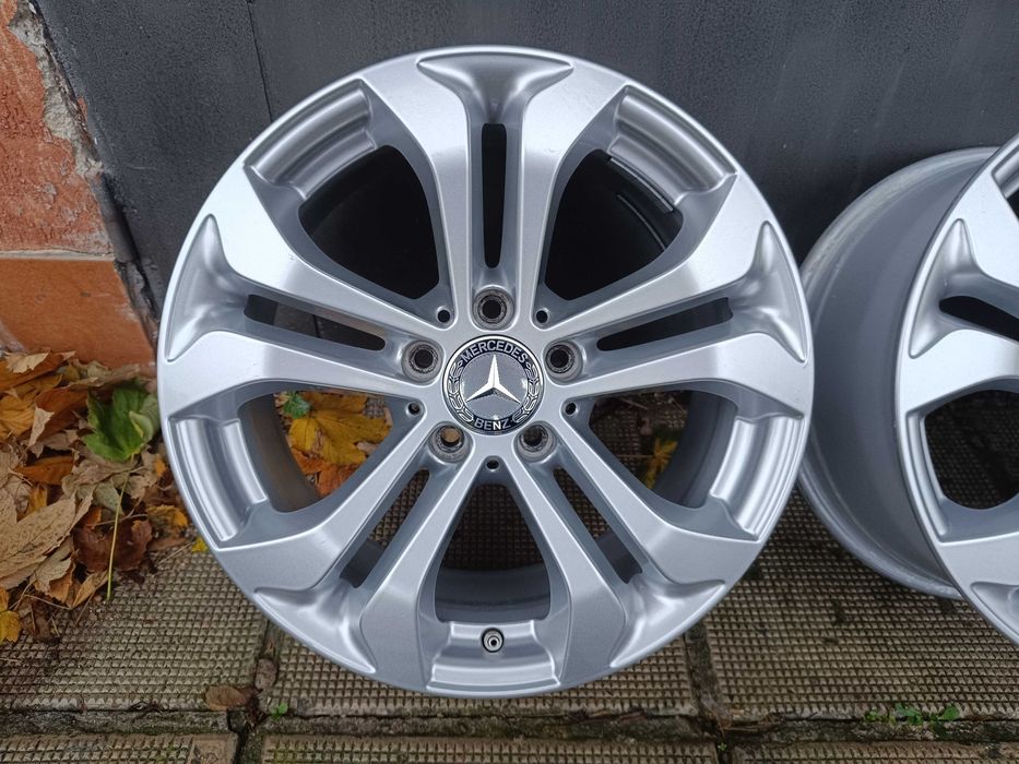 ОРИГИНАЛНИ джанти 17 ' 5x112 МЕРЦЕДЕС / MERCEDES BENZ ET36 7,5J 66,6